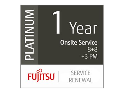 Fujitsu Scanner Service Program 1 Year Platinum Service Renewal for Fujitsu Mid-Volume Production Scanners - Serviceerweiterung (Erneuerung)