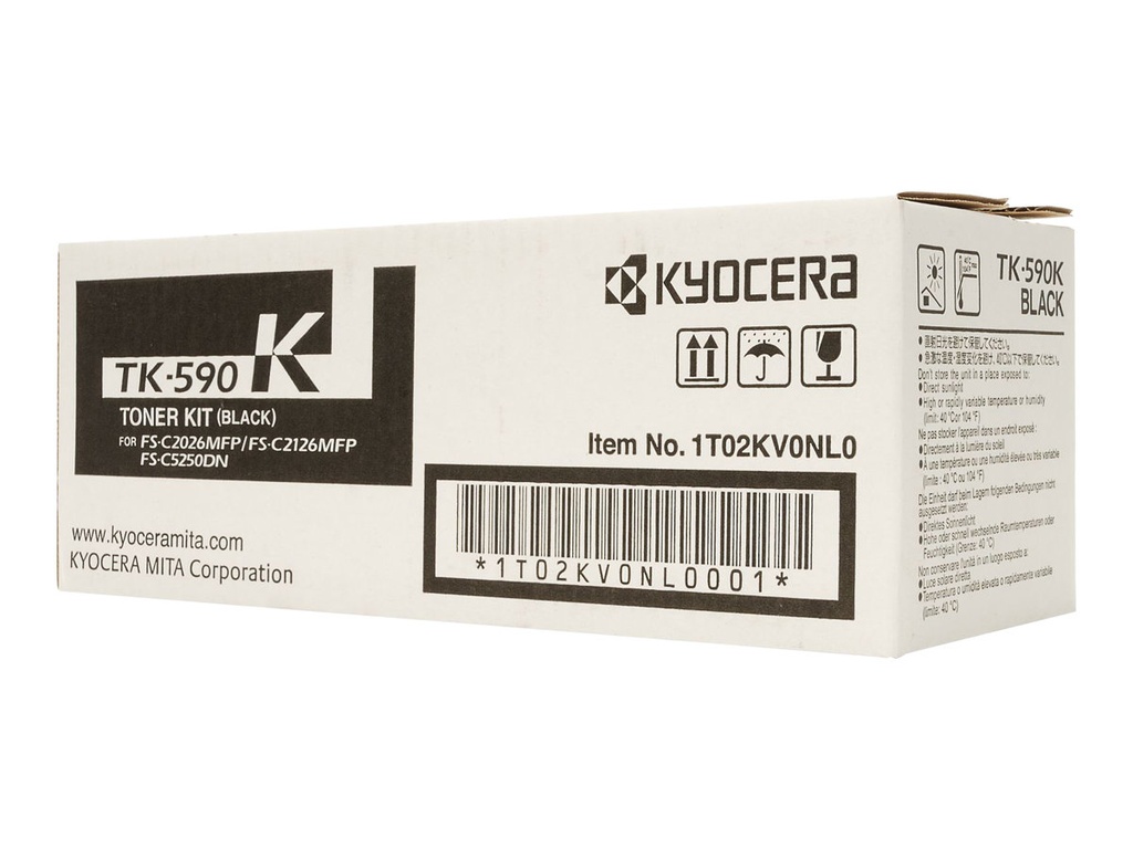 Kyocera TK 590K - Schwarz - original - Tonerpatrone