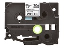 Brother TZe-M261 - Matt - selbstklebend - Schwarz auf matt Weiß - Rolle (3,6 cm x 8 m)