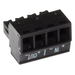 Axis Connector A 4-pin 3.81 Straight IN/OUT - Kamerastecker (Packung mit 10)