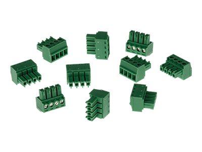 Axis Connector A 4-pin 3.81 Straight - Kamerastecker (Packung mit 10)