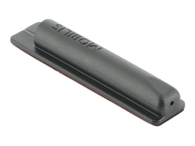 Mobilis Halter für Stift - selbstklebend - Schwarz (Packung mit 10)