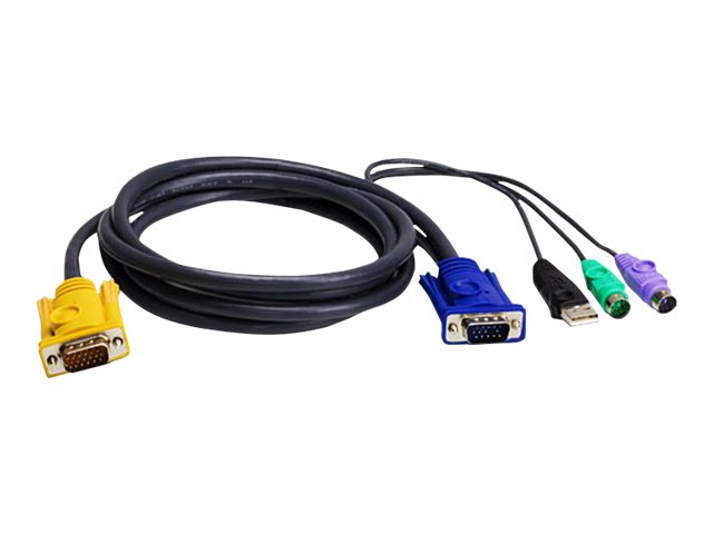 ATEN 2L-5302UP - Tastatur- / Video- / Maus- (KVM-)