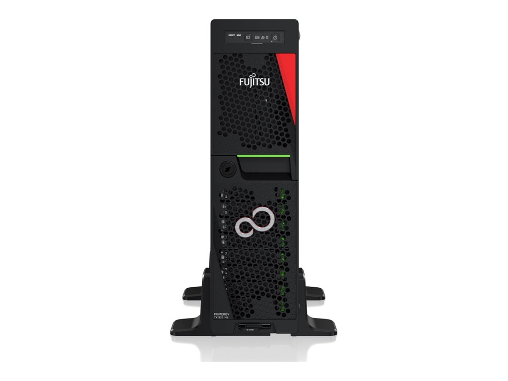 Fujitsu PRIMERGY TX1320 M6 - Server - UCFF - 1-Weg - 1 x Xeon E-2434 / 3.4 GHz - RAM 32 GB - SATA/SAS - Hot-Swap 6.4 cm (2.5")
