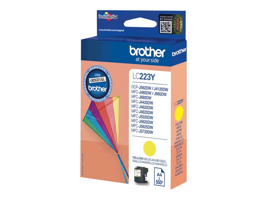 Brother LC223Y - Gelb - original - Tintenpatrone