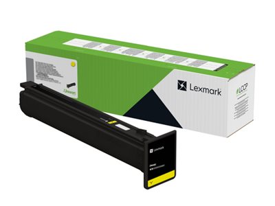 Lexmark Gelb - original - Box - Tonerpatrone LRP, LCCP
