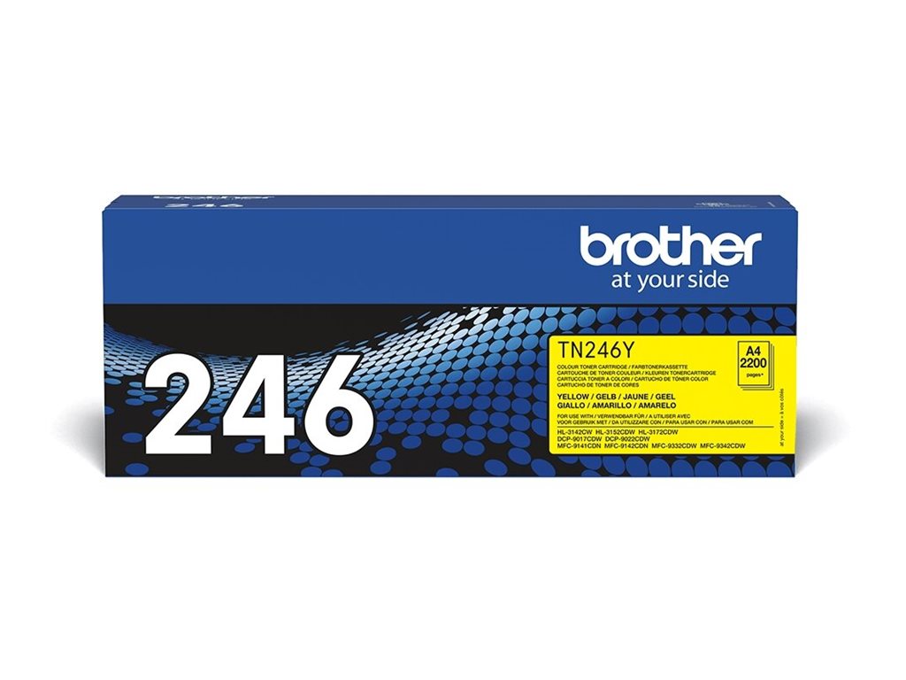 Brother TN246Y - Gelb - original - Tonerpatrone