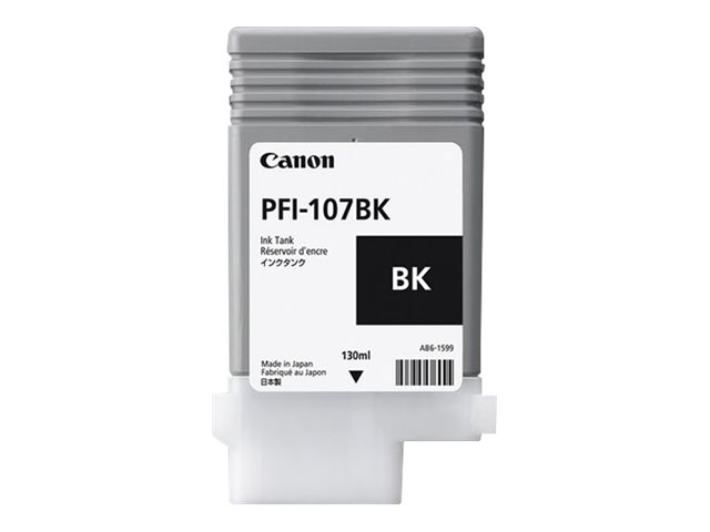 Canon PFI-107 BK - 130 ml - Photo schwarz - original