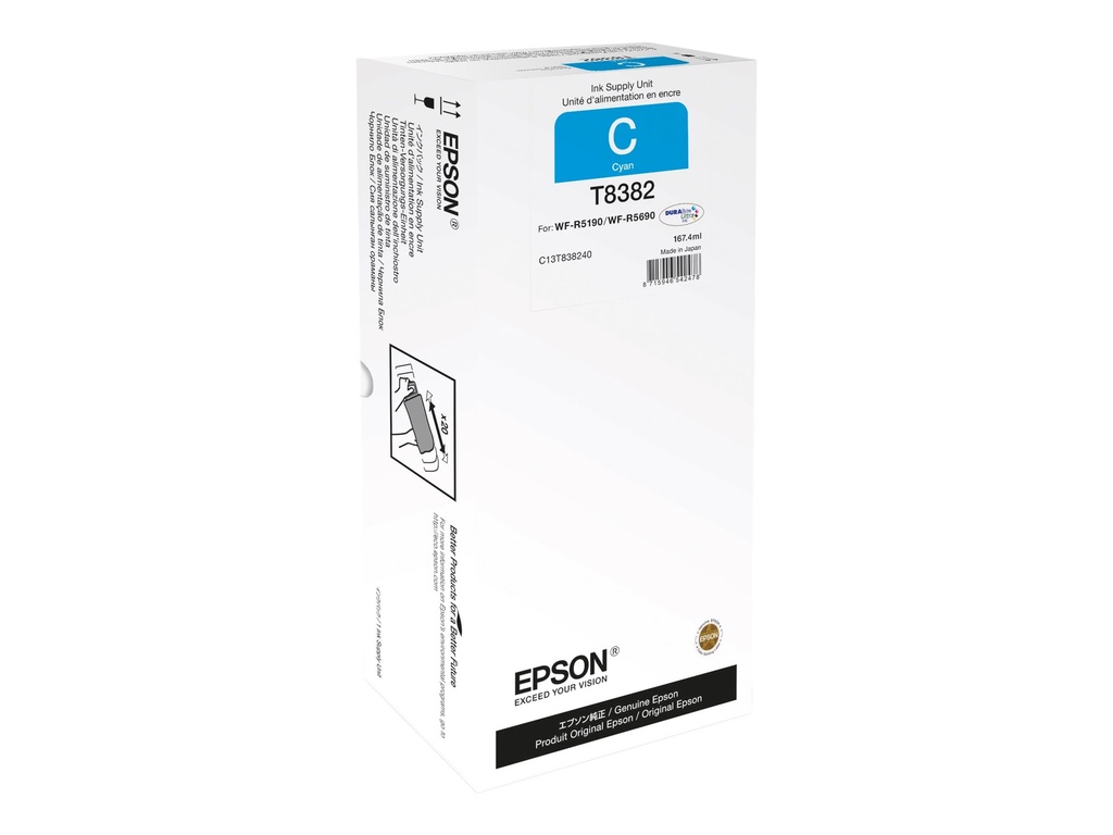 Epson T8382 - 167.4 ml - Cyan - original - Nachfülltinte