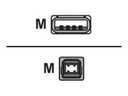 Brother USB-Kabel - USB (M) zu USB Typ B (M)