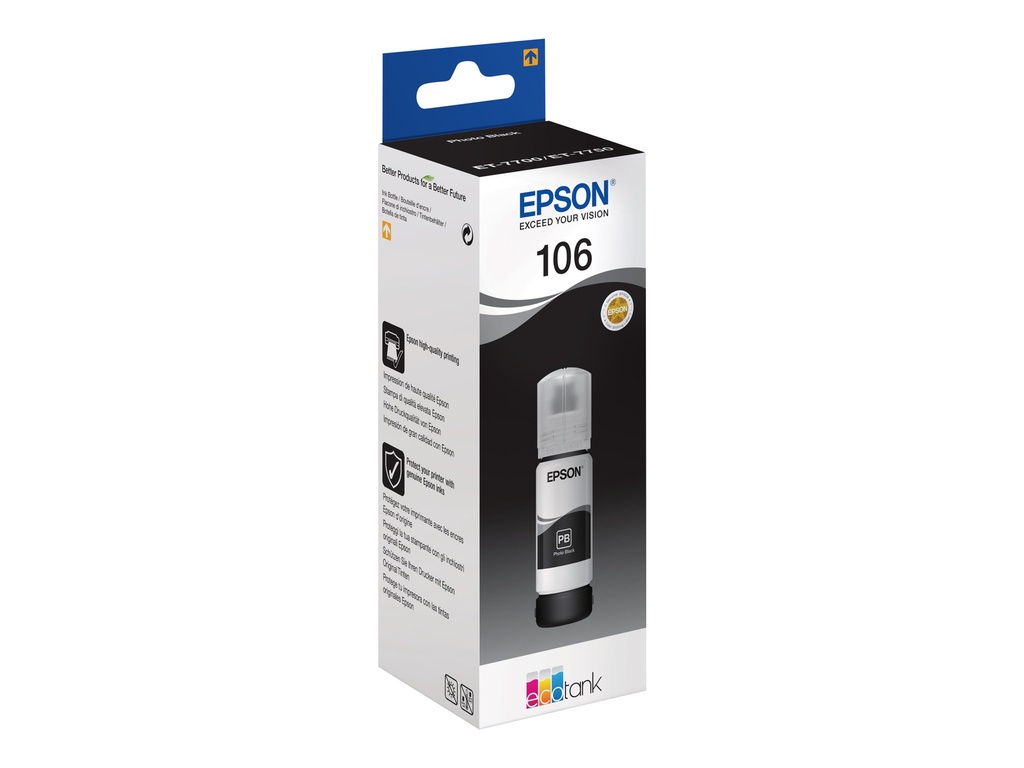 Epson 106 - 70 ml - Photo schwarz - original