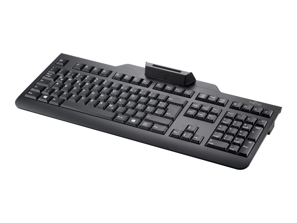Fujitsu KB 100 SCR - Tastatur - USB - Nordisch