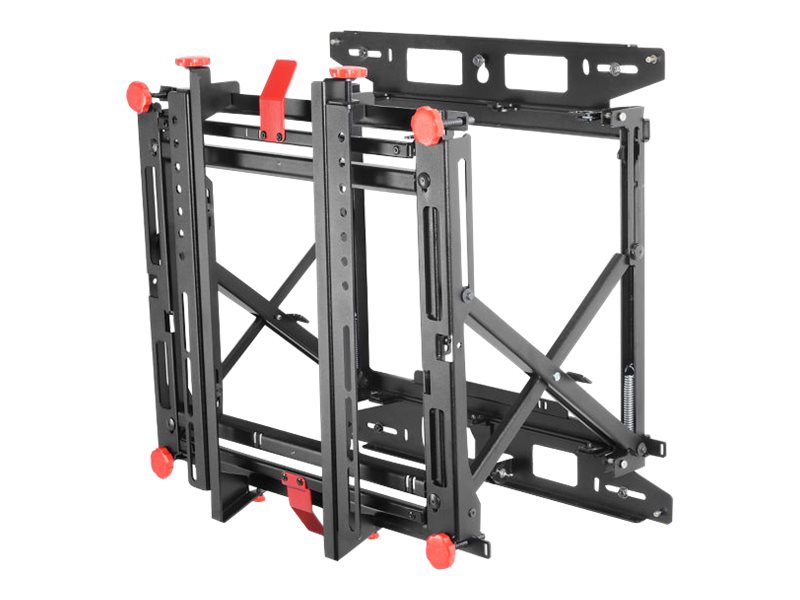 Peerless SmartMount Supreme Full Service Video Wall Mount - Klammer - für Videoleinwand - Schwarz - Bildschirmgröße: 116.8-152.4 cm (46"-60")