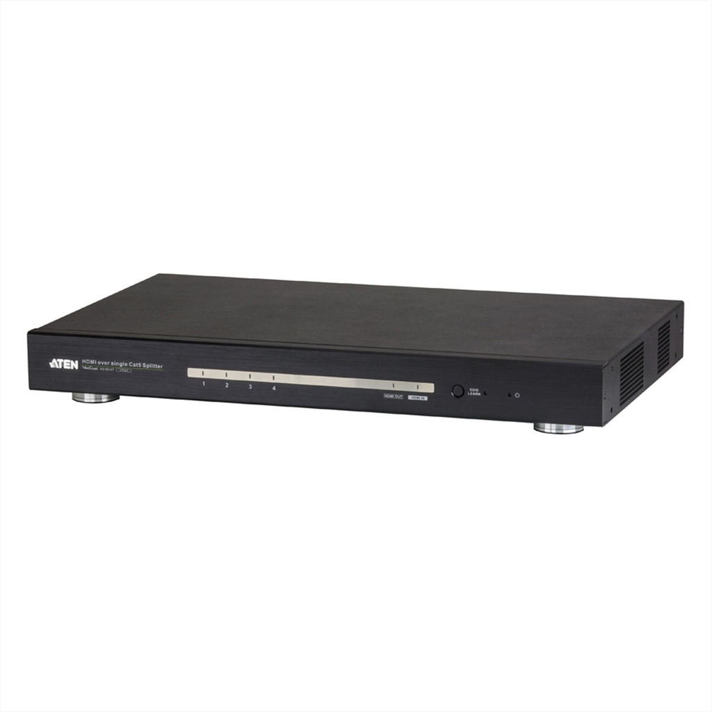 ATEN VS1814T - HDMI HDBaseT Splitter - KVM-Umschalter - 4-Port