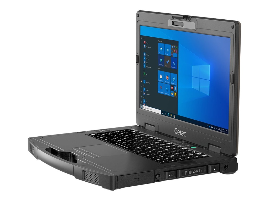 GETAC S410 G4 - Robust - Intel Core i5 1135G7 / 2.4 GHz - Win 10 Pro 64-Bit - Intel Iris Xe Grafik - 8 GB RAM - 256 GB SSD NVMe - 35.6 cm (14")