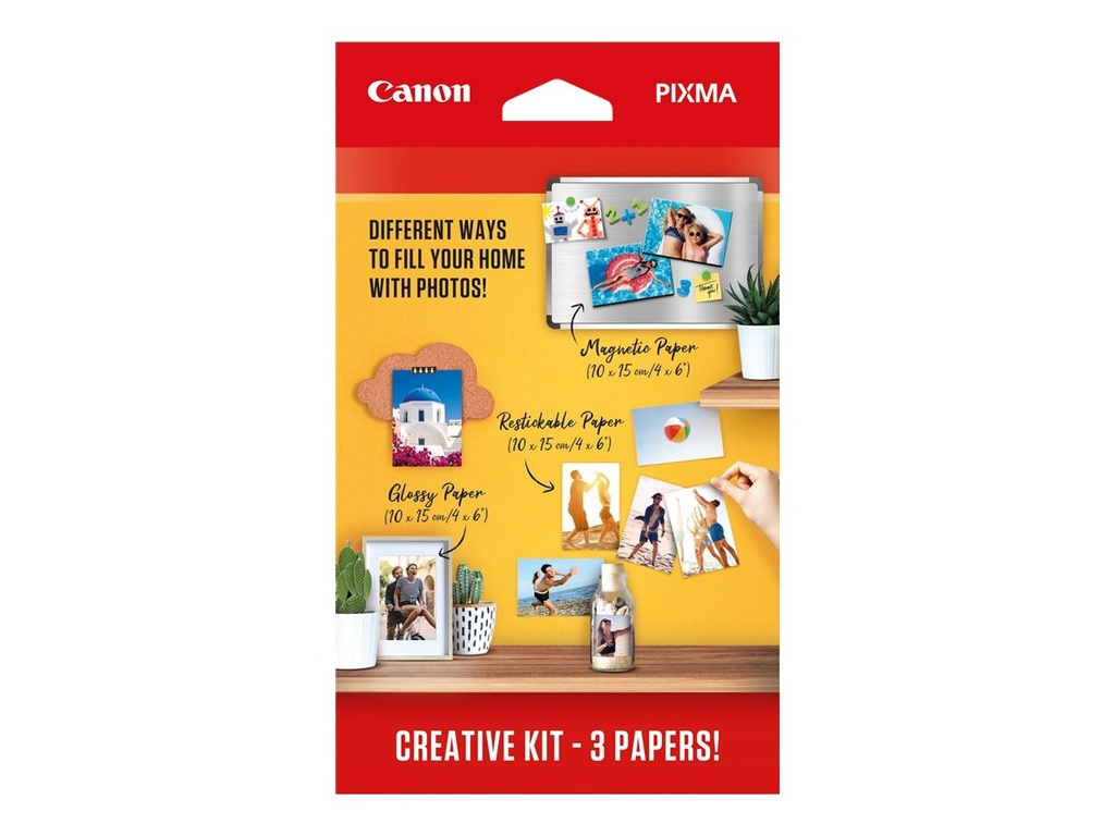 Canon Creative Kit - 100 x 150 mm 60 Blatt Fotopapier
