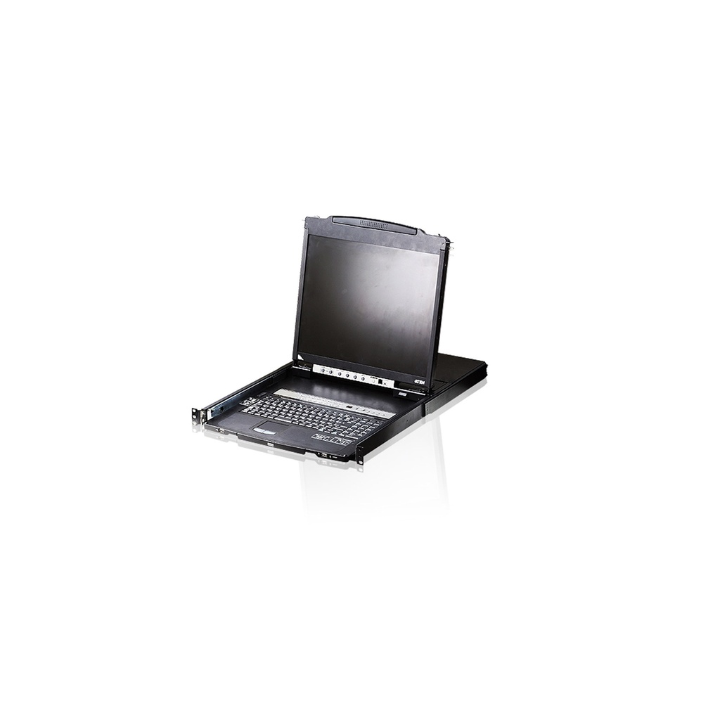 ATEN CL5808N D LCD KVM Switch USB-PS/2 VGA 8 Port - KVM-Konsole