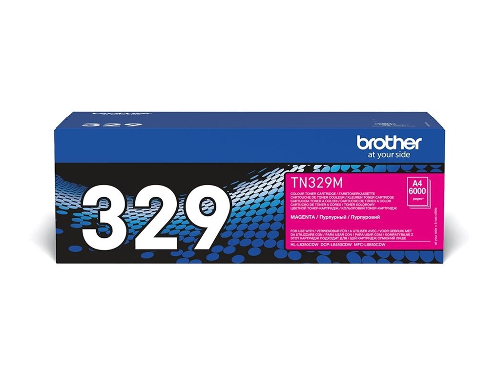 Brother TN329M - Magenta - original - Tonerpatrone