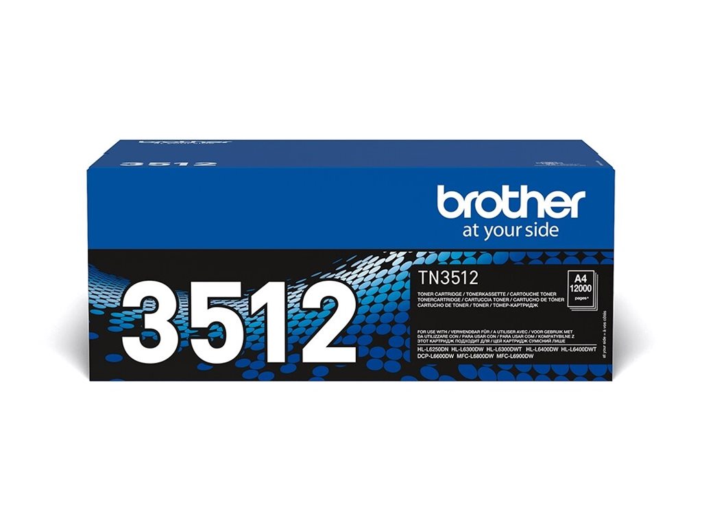Brother TN3512 - Schwarz - original - Tonerpatrone