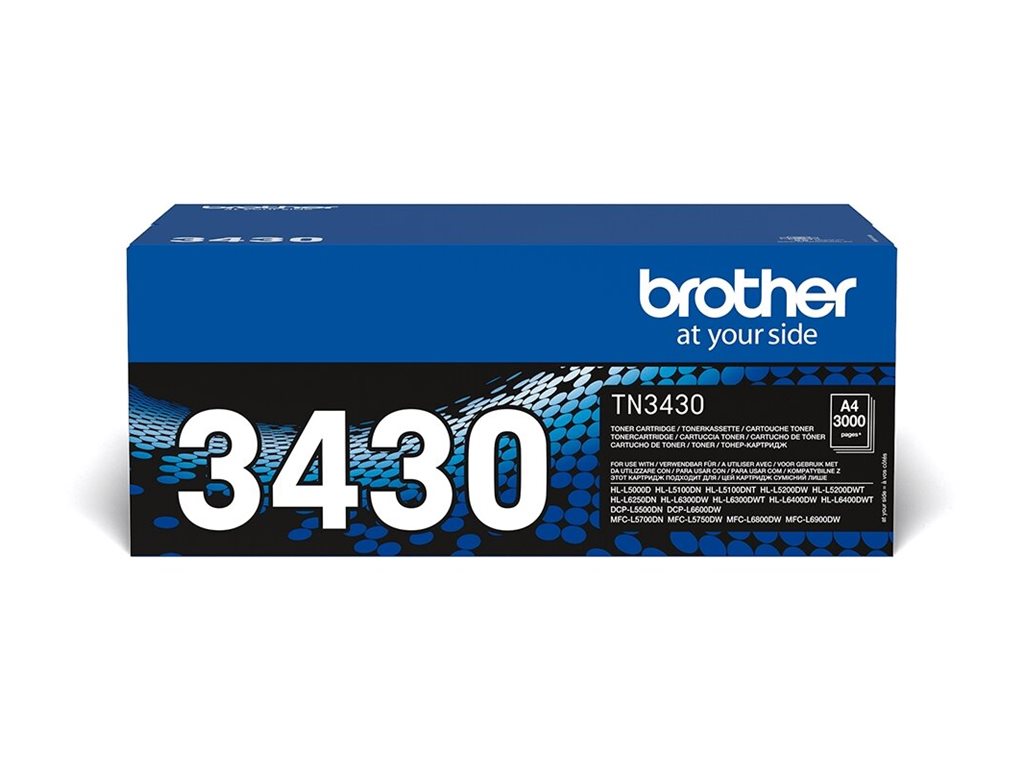 Brother TN3430 - Schwarz - original - Tonerpatrone