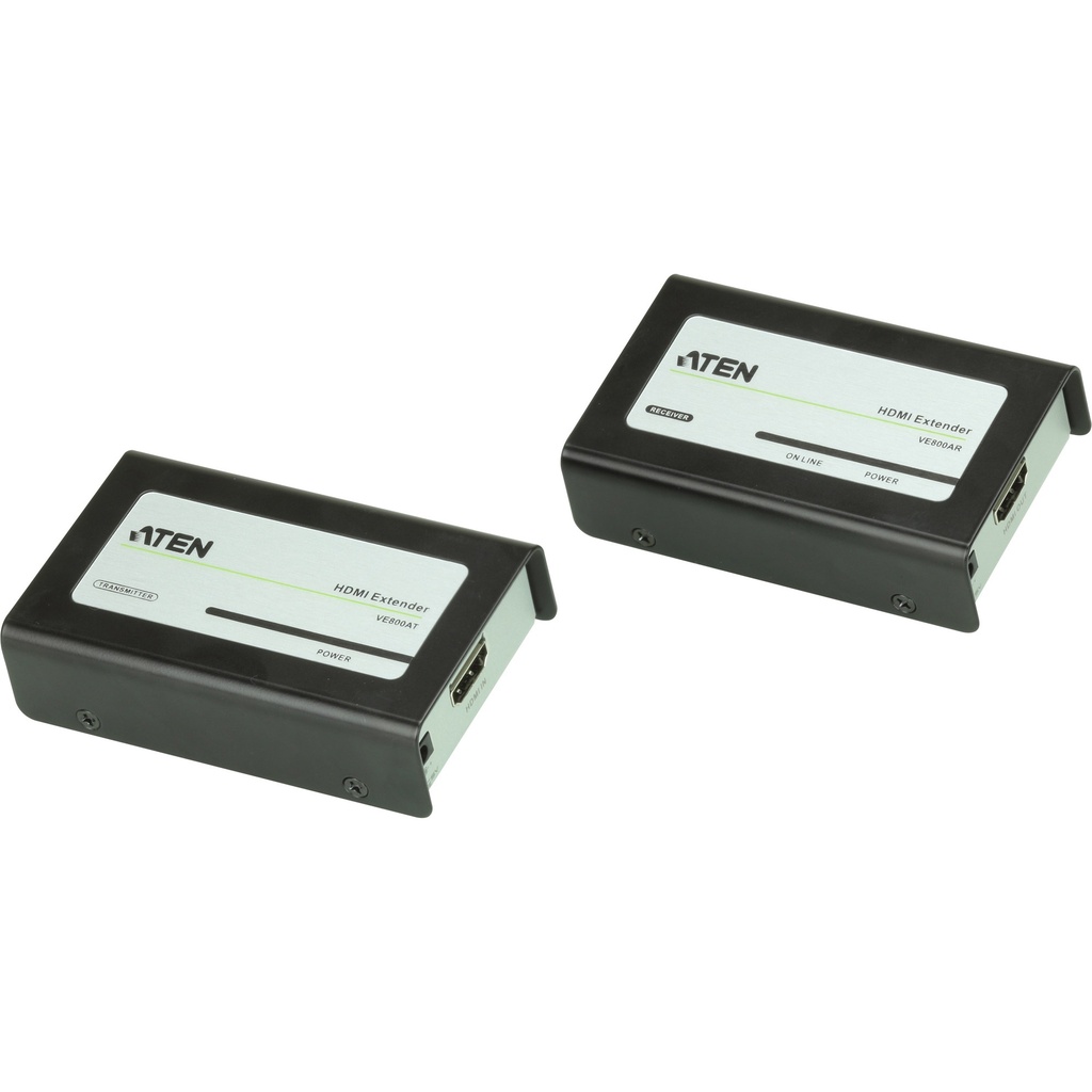 ATEN VanCryst VE800A Cat 5e Audio/Video Extender Transmitter and Receiver Units - Erweiterung für Video/Audio - HDMI