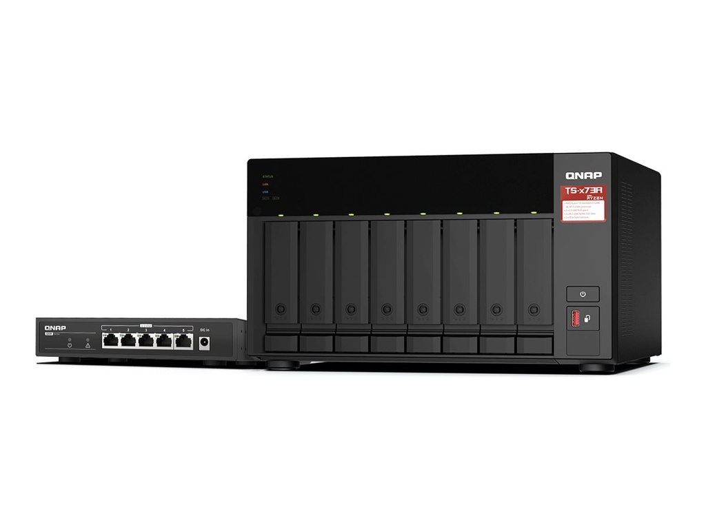 QNAP TS-873A - NAS-Server - 8 Schächte - SATA 6Gb/s