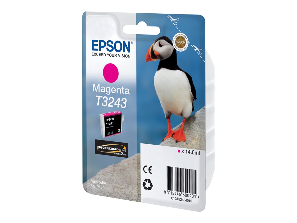 Epson T3243 - 14 ml - Magenta - original - Tintenpatrone