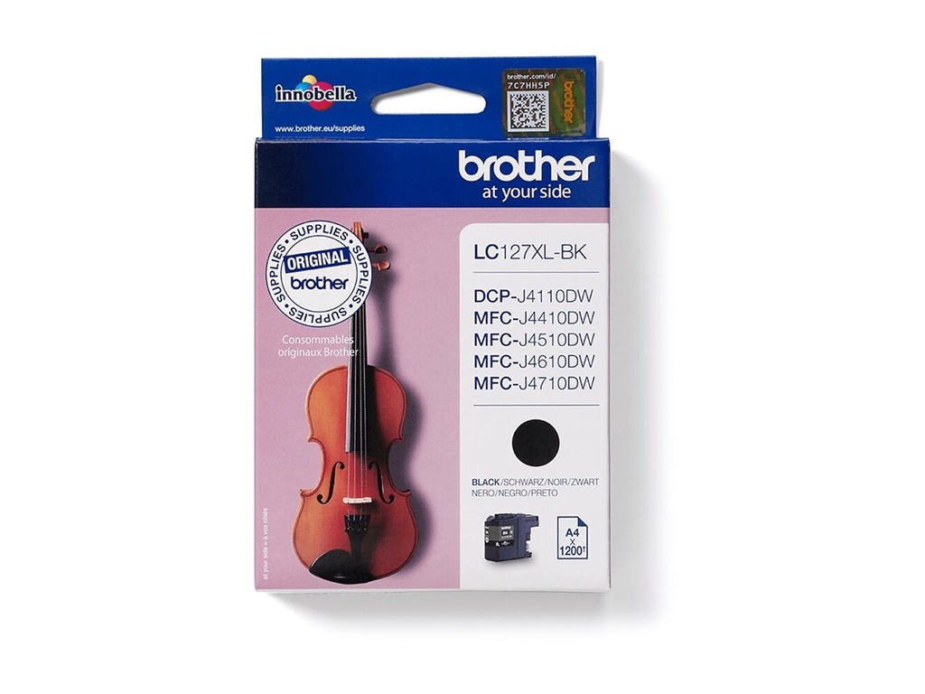 Brother LC127XLBK - Sehr hohe Ergiebigkeit