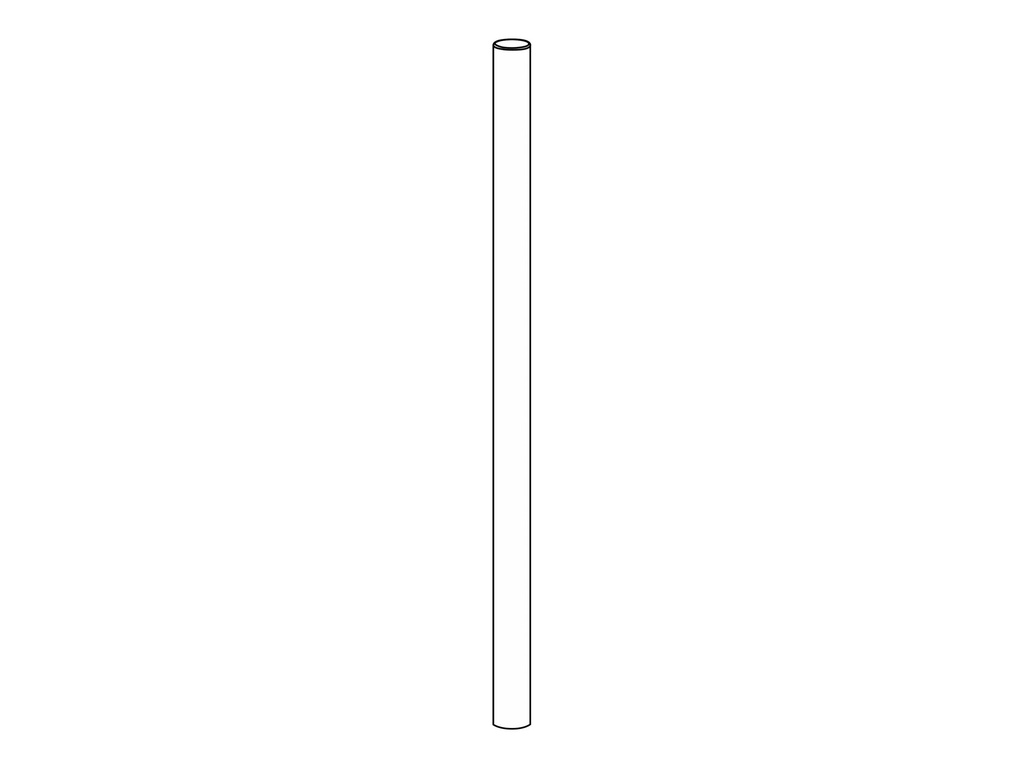 Ergotron Montagestange - Schwarz - für Flat
