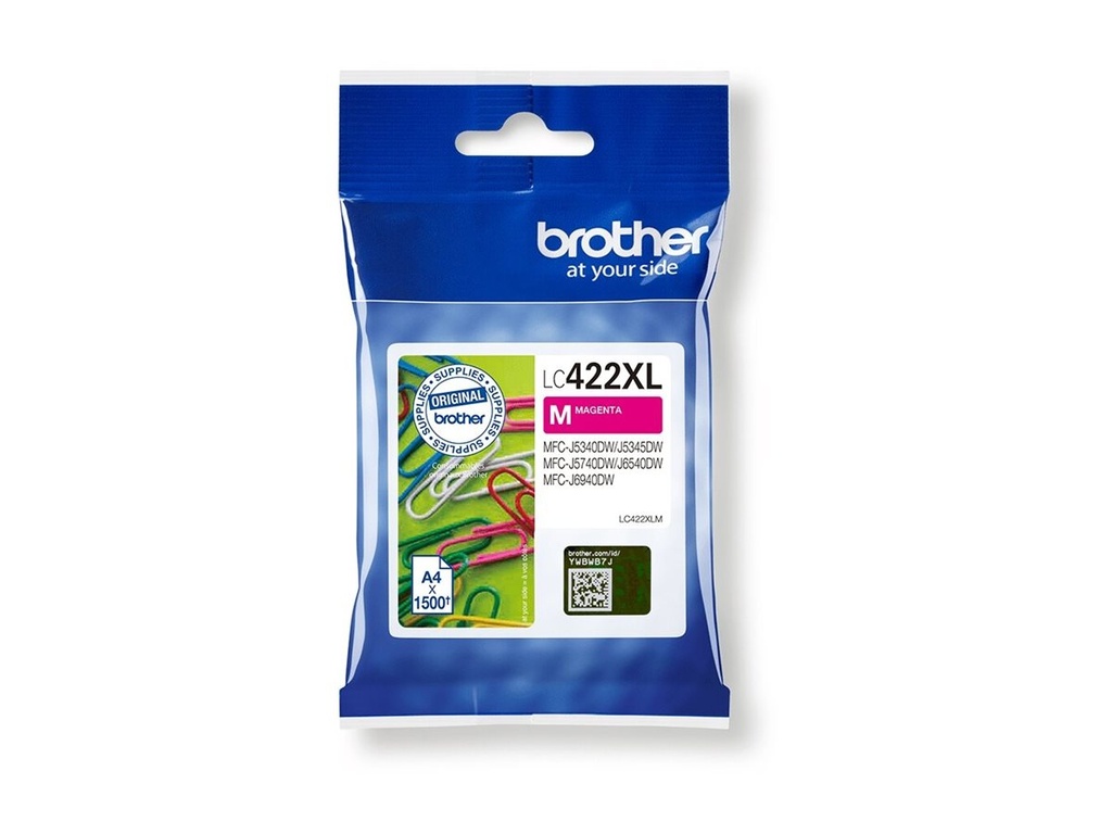 Brother LC422XLM - Magenta - original - Tintenpatrone