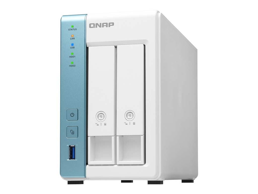 QNAP TS-231P3 - NAS-Server - 2 Schächte - SATA 6Gb/s