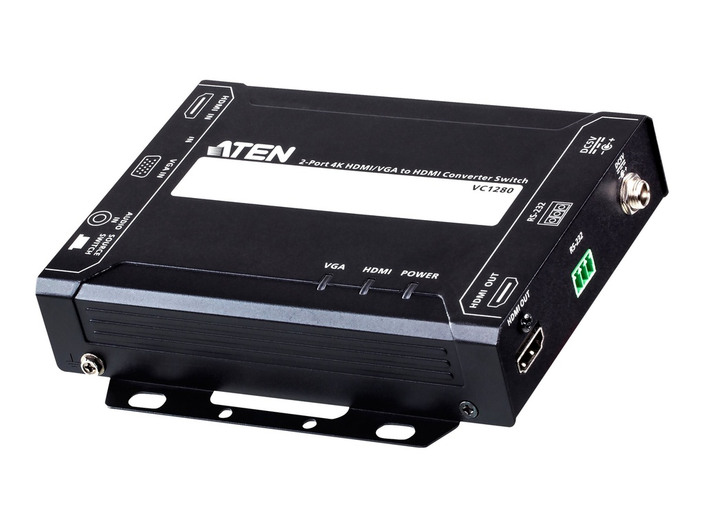 ATEN VC1280 - HDMI/VGA und Audio-auf-HDMI-Switcher/Converter