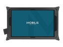 Mobilis RESIST Pack - Hintere Abdeckung für Tablet - widerstandsfähig - Schwarz - 12.9" - für Apple 12.9-inch iPad Pro (4. Generation, 5. Generation)
