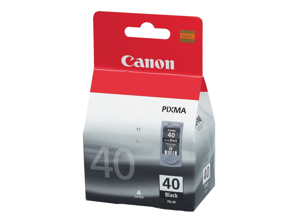 Canon PG-40BK Tinte Schwarz - Schwarz - Tinte auf Pigmentbasis - 1 Stück(e)