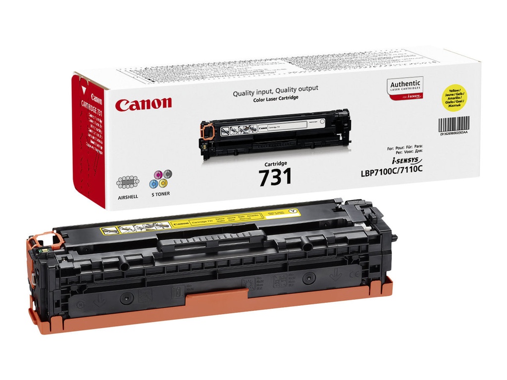 Canon 731 Y - Gelb - original - Tonerpatrone