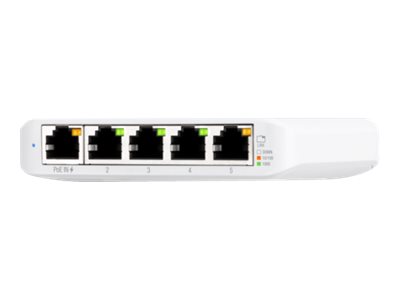 Ubiquiti UniFi Switch USW Flex Mini - Switch - Smart - 4 x 10/100/1000 + 1 x 10/100/1000 (PoE+)