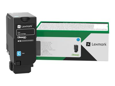 Lexmark Cyan - original - Tonerpatrone - für