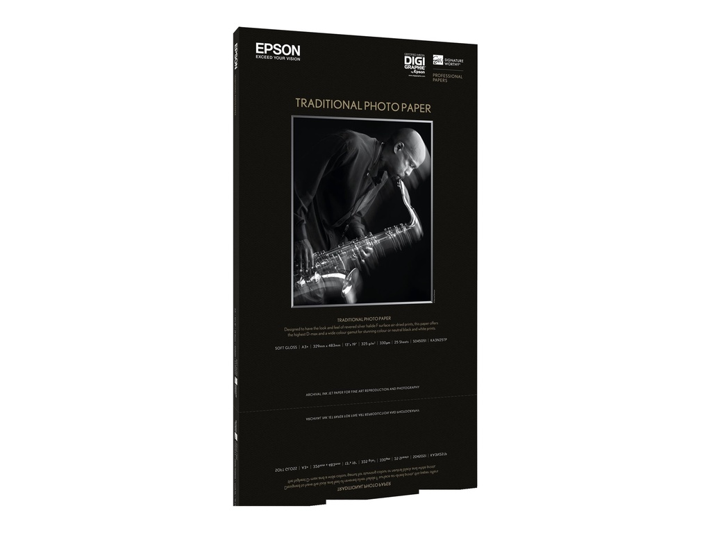 Epson Traditional Photo Paper - A2 (420 x 594