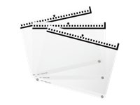 Fsas Technologies Ricoh Photo - Scanner Trägerblatt - durchsichtig (Packung mit 3)