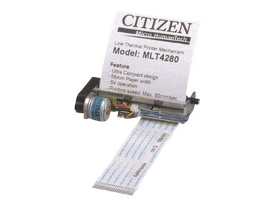 Citizen Printer Mechanism MLT4280KH-P1 - Etikettendrucker - Thermozeile - Rolle (5,8 cm)