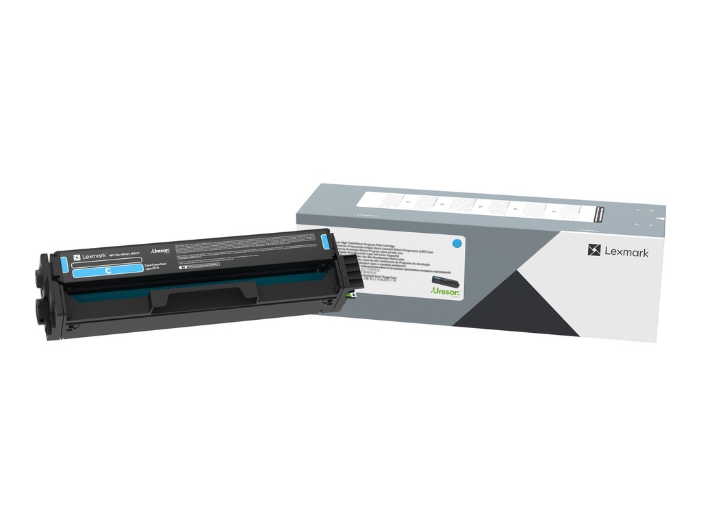 Lexmark Cyan - original - Tonerpatrone - für