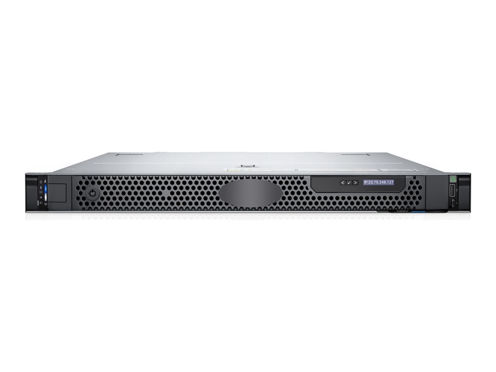 Dell PowerEdge R660xs - Server - Rack-Montage - 1U - zweiweg - 1 x Xeon Silver 4510 / 2.4 GHz - RAM 32 GB - SAS - Hot-Swap 6.4 cm (2.5")