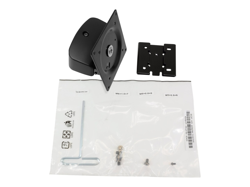 Ergotron WorkFit - Conversion kit - Montagekomponente (Pivot, Anschlussplatte)