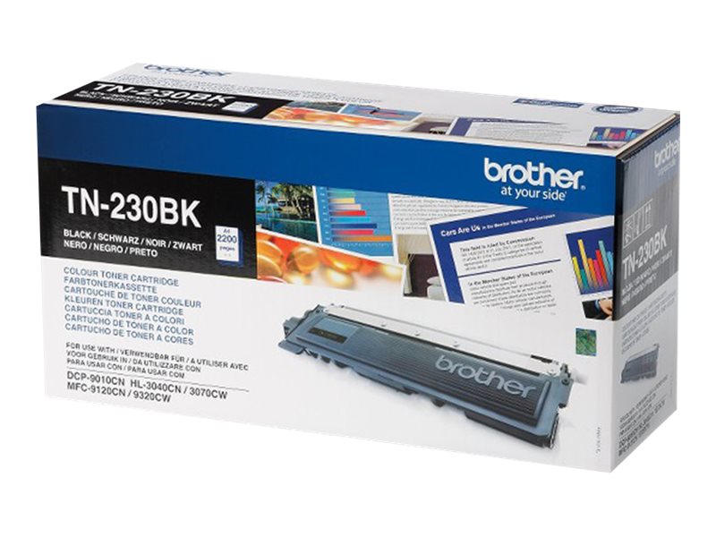 Brother TN230BK - Schwarz - original - Tonerpatrone