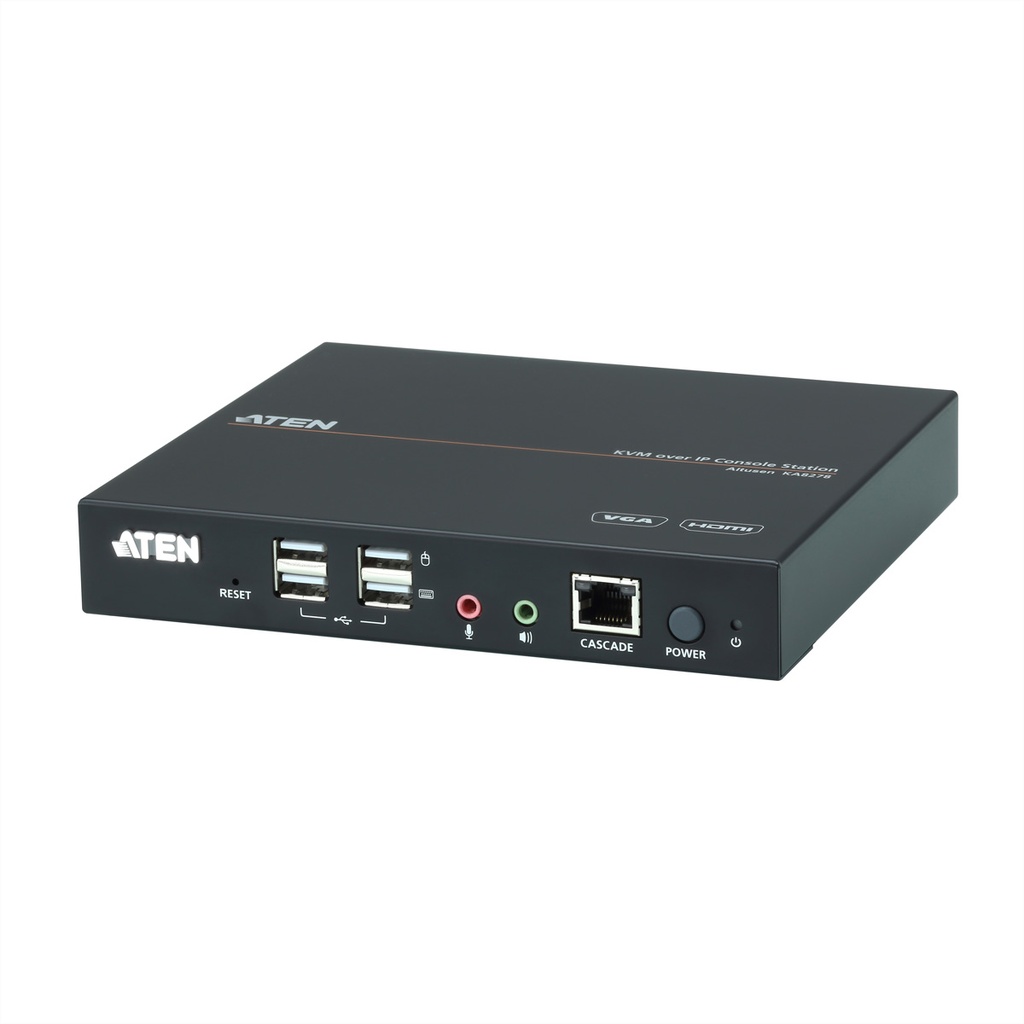 ATEN KA8278 VGA HDMI KVM Konsolenstation over IP - Digital/Display/Video - KVM