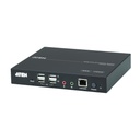 ATEN VGA/HDMI KVM over IP Konsolenstation - 1920 x 1200 Pixel - Ethernet/LAN - Full HD+ - Rack-Einbau - 6,53 W - Schwarz