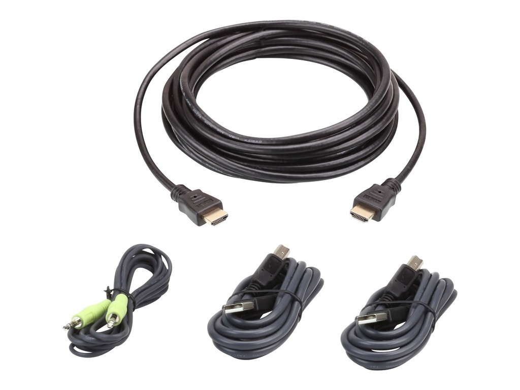 ATEN 2L-7D03UHX4 USB HDMI Secure KVM - Tastatur-