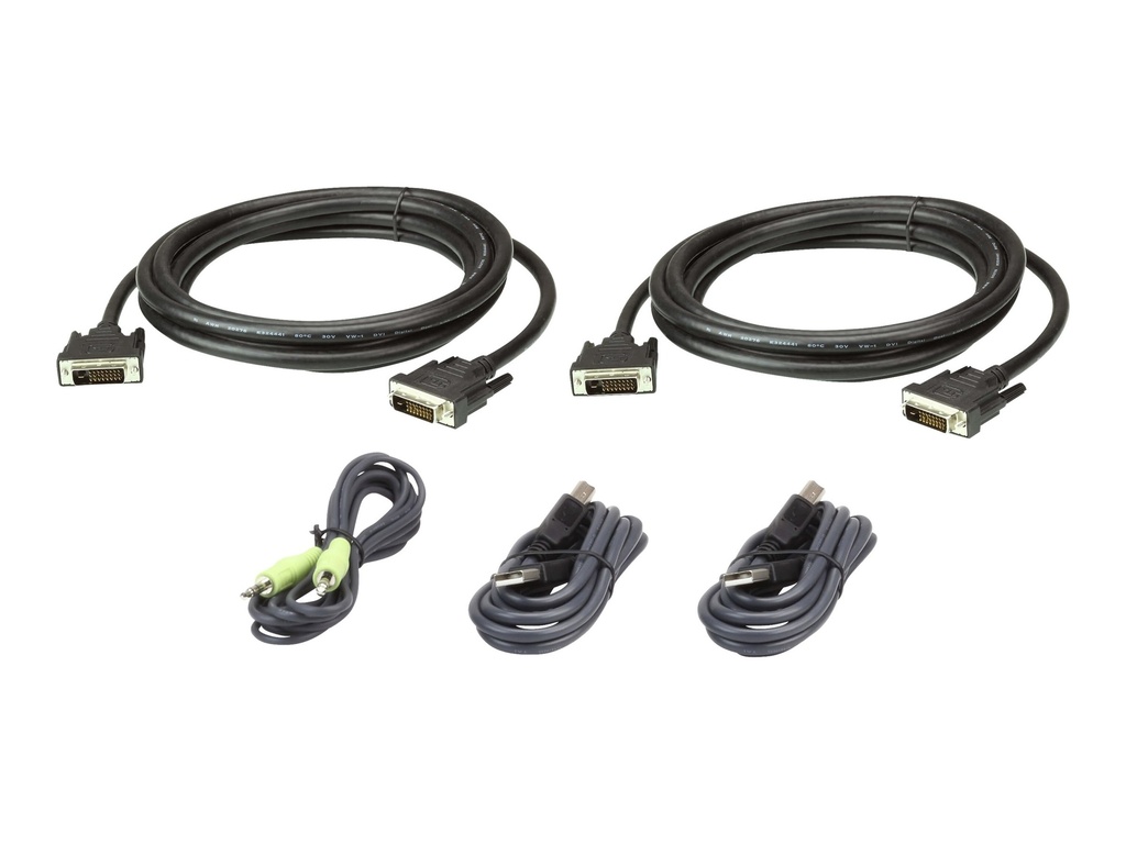 ATEN Tastatur- / Video- / Maus- (KVM-) Kabelkit