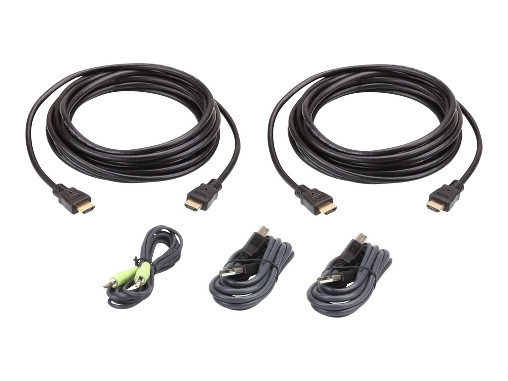 ATEN Video-/Audio-/Datenkabel-Kit - TAA-konform