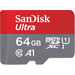 SanDisk Ultra - Flash-Speicherkarte (microSDXC-an-SD-Adapter